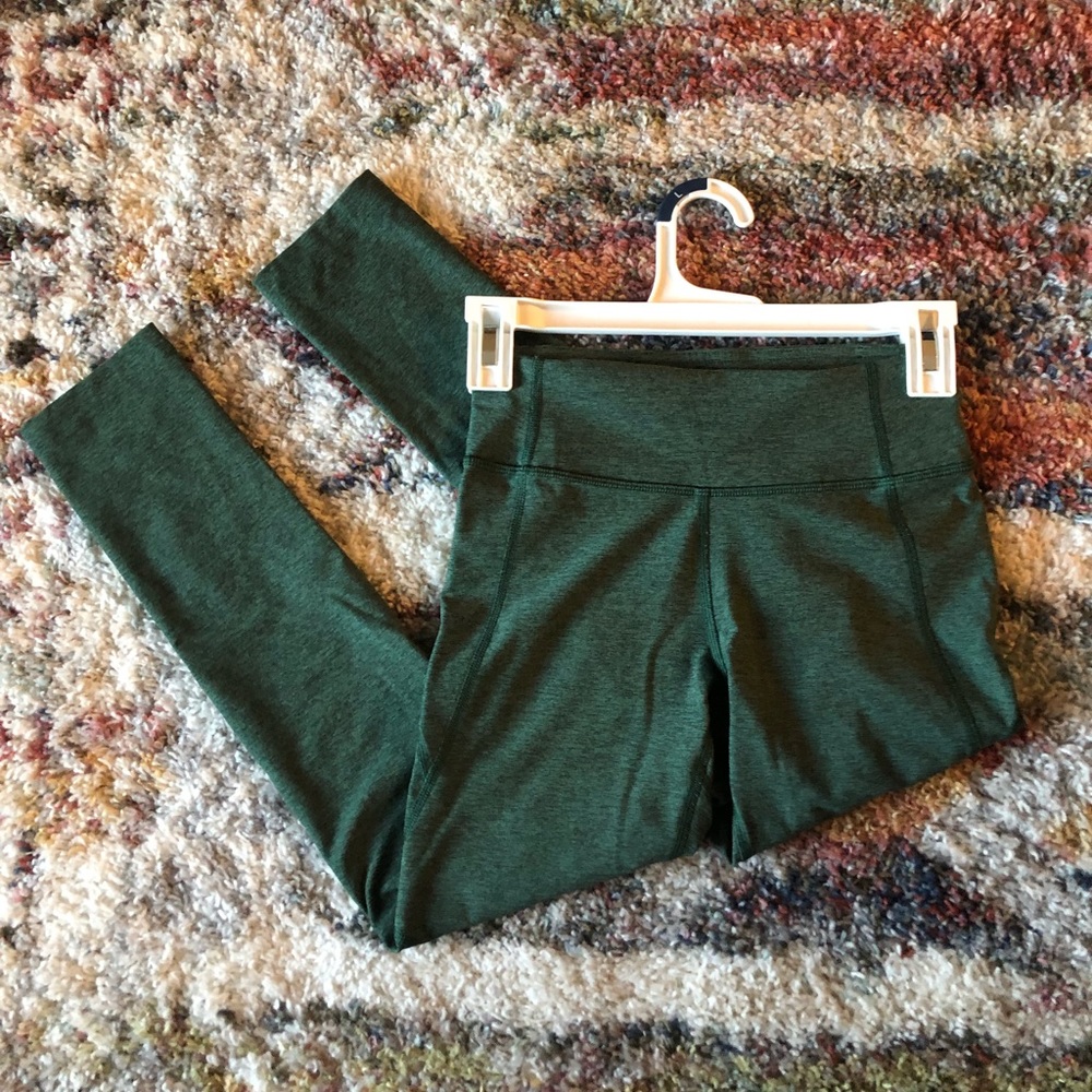 Outdoor voices warm up legging 7/8, green